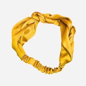 Yellow Silk Headband